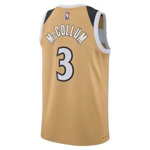 Nike Muški Dres Washington Wizards CJ Mccollum City Edition 2025/26 Swingman Zlato