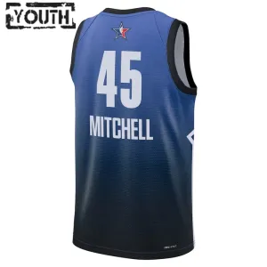 Nike Dječji Dres Donovan Mitchell 45 All Star 2023 Swingman Plava