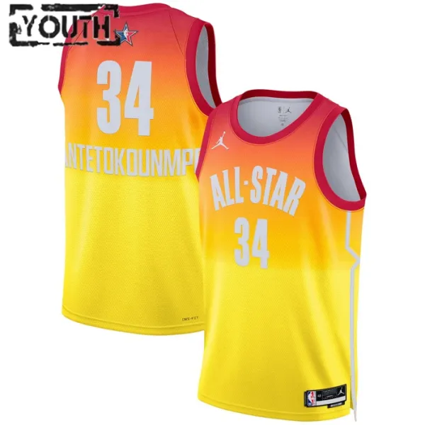 Nike Dječji Dres Giannis Antetokounmpo 34 All Star 2023 Swingman NarančAsto Nike Dječji Dres Giannis Antetokounmpo 34 All Star 2023 Swingman NarančAsto