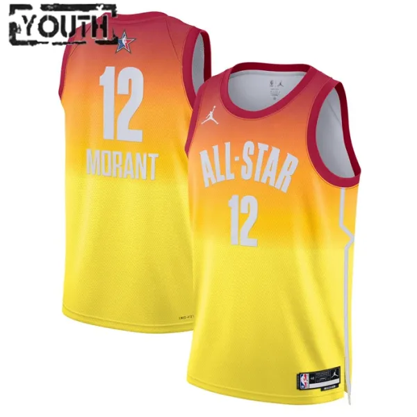 Nike Dječji Dres Ja Morant 12 All Star 2023 Swingman NarančAsto Nike Dječji Dres Ja Morant 12 All Star 2023 Swingman NarančAsto
