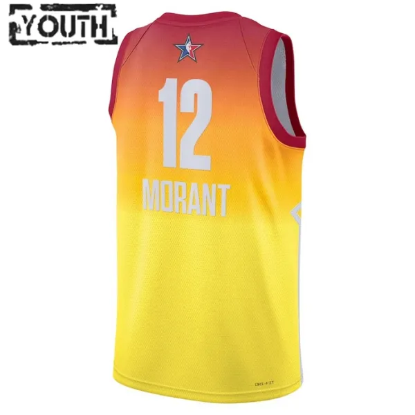 Nike Dječji Dres Ja Morant 12 All Star 2023 Swingman NarančAsto