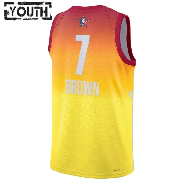 Nike Dječji Dres Jaylen Brown 7 All Star 2023 Swingman NarančAsto