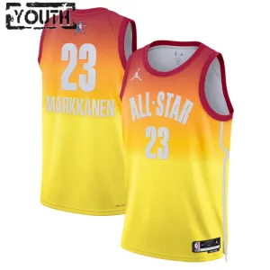 Nike Dječji Dres Lauri Markkanen 23 All Star 2023 Swingman NarančAsto