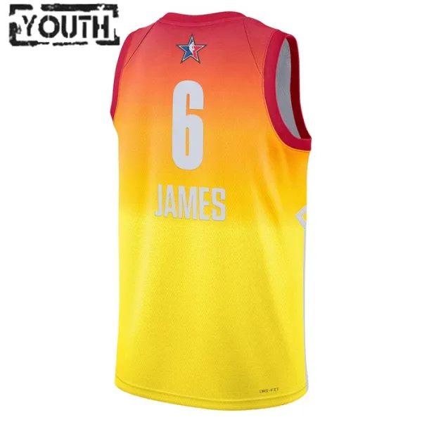 Nike Dječji Dres Lebron James 6 All Star 2023 Swingman NarančAsto