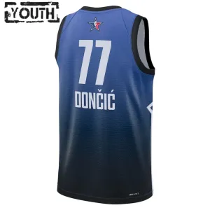 Nike Dječji Dres Luka Doncic 77 All Star 2023 Swingman Plava