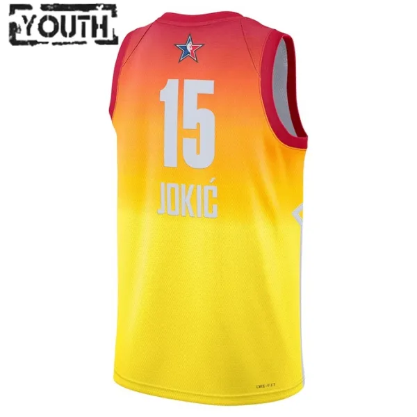 Nike Dječji Dres Nikola Jokic 15 All Star 2023 Swingman NarančAsto