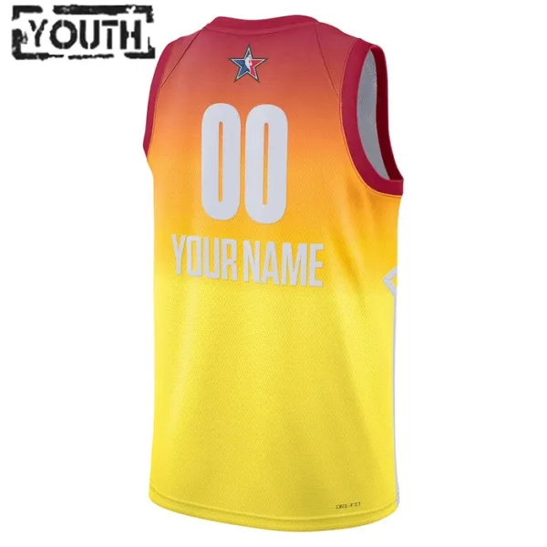 Nike Dječji Dres Personalizacija All Star 2023 Swingman NarančAsto