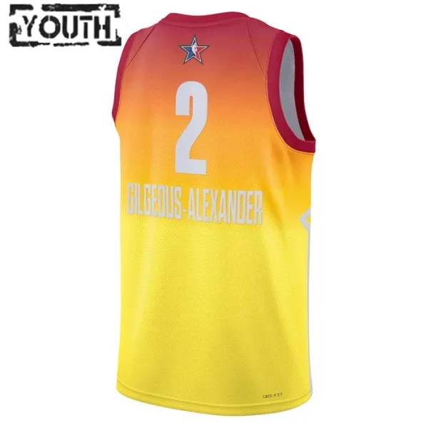 Nike Dječji Dres Shai Gilgeous Alexander 2 All Star 2023 Swingman NarančAsto