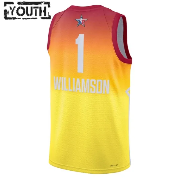 Nike Dječji Dres Zion Williamson 1 All Star 2023 Swingman NarančAsto