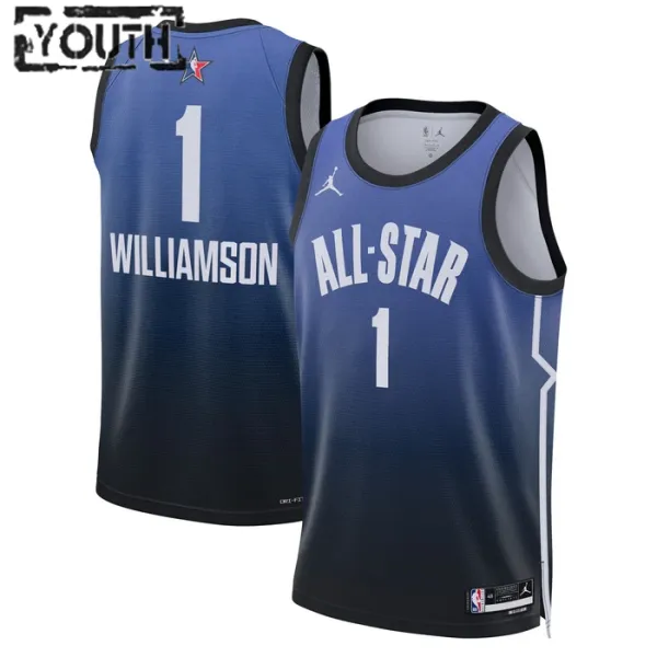 Nike Dječji Dres Zion Williamson 1 All Star 2023 Swingman Plava Nike Dječji Dres Zion Williamson 1 All Star 2023 Swingman Plava