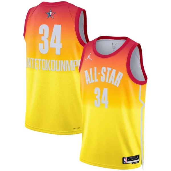 Nike Muški Dres Giannis Antetokounmpo 34 All Star 2023 Swingman NarančAsto Nike Muški Dres Giannis Antetokounmpo 34 All Star 2023 Swingman NarančAsto