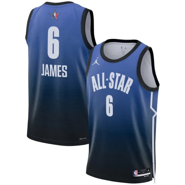 Nike Muški Dres Lebron James 6 All Star 2023 Swingman Plava