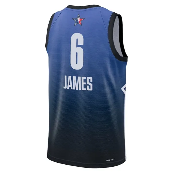 Nike Muški Dres Lebron James 6 All Star 2023 Swingman Plava