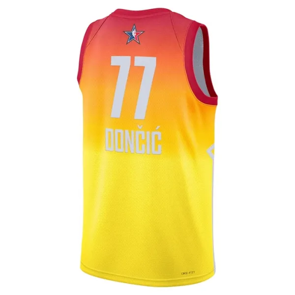 Nike Muški Dres Luka Doncic 77 All Star 2023 Swingman NarančAsto