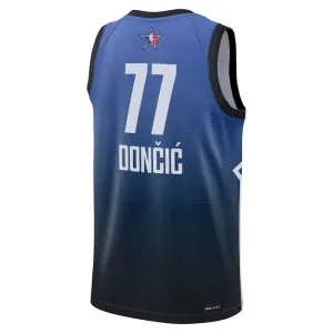 Nike Muški Dres Luka Doncic 77 All Star 2023 Swingman Plava