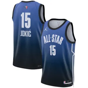 Nike Muški Dres Nikola Jokic 15 All Star 2023 Swingman Plava