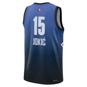 Nike Muški Dres Nikola Jokic 15 All Star 2023 Swingman Plava