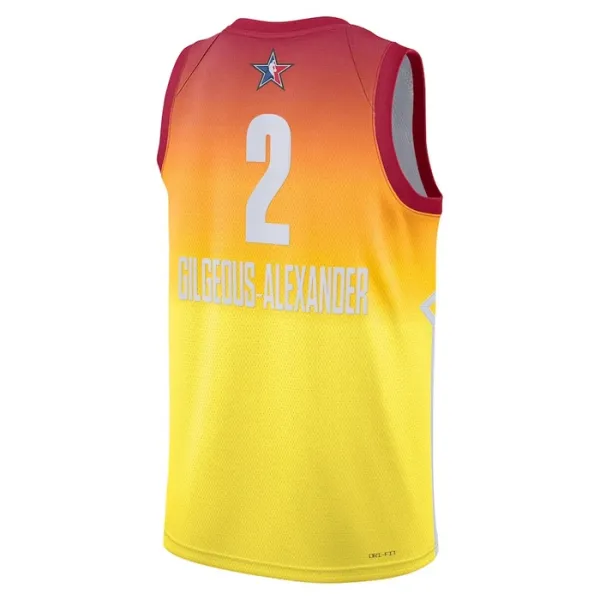 Nike Muški Dres Shai Gilgeous Alexander 2 All Star 2023 Swingman NarančAsto