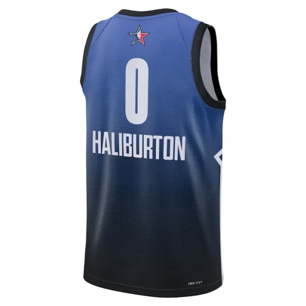 Nike Muški Dres Tyrese Haliburton 0 All Star 2023 Swingman Plava