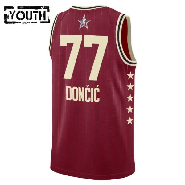 Dječji Dres Luka Doncic All Star 2024 Swingman Crvena