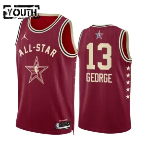 Dječji Dres Paul George All Star 2024 Swingman Crvena