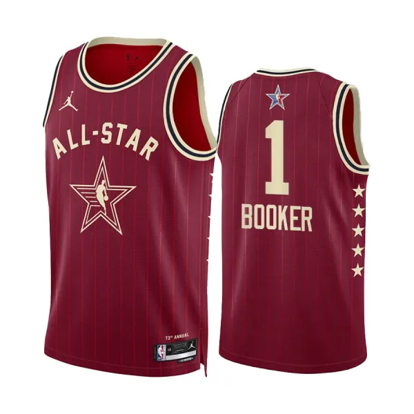 Muški Dres Devin Booker All Star 2024 Swingman Crvena