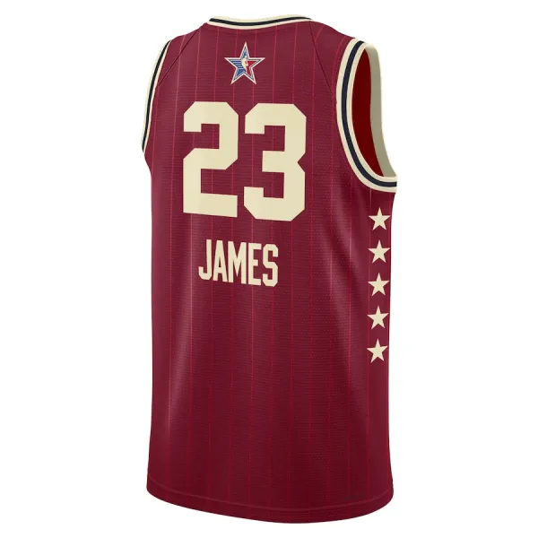 Muški Dres LeBron James All Star 2024 Swingman Crvena