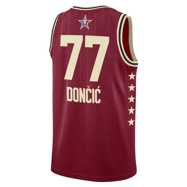 Muški Dres Luka Doncic All Star 2024 Swingman Crvena