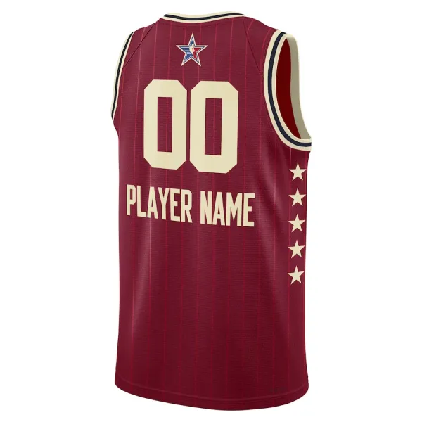 Muški Dres Personalizacija All Star 2024 Swingman Crvena