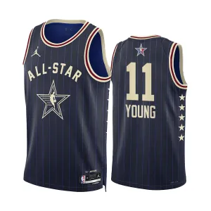 Muški Dres Trae Young All Star 2024 Swingman Navy