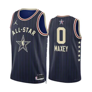 Muški Dres Tyrese Maxey All Star 2024 Swingman Navy