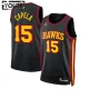 Dječji Dres Atlanta Hawks Jordan Clint Capela 15 Statement Edition Swingman Crna Dječji Dres Atlanta Hawks Jordan Clint Capela 15 Statement Edition Swingman Crna