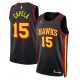 Muški Dres Atlanta Hawks Jordan Clint Capela 15 Statement Edition Swingman Crna Muški Dres Atlanta Hawks Jordan Clint Capela 15 Statement Edition Swingman Crna