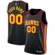 Muški Dres Atlanta Hawks Jordan Personalizacija Statement Edition Swingman Crna Muški Dres Atlanta Hawks Jordan Personalizacija Statement Edition Swingman Crna