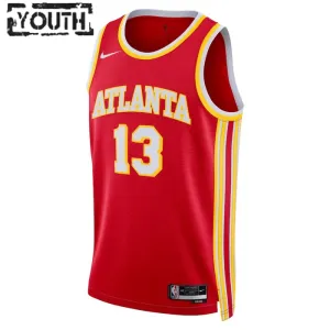 Nike Dječji Dres Atlanta Hawks Bogdan Bogdanovic 13 Icon Edition Swingman Crvena