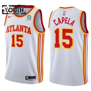 Nike Dječji Dres Atlanta Hawks Clint Capela 15 Association Edition Swingman Bijela