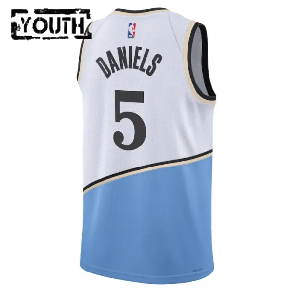 Nike Dječji Dres Atlanta Hawks dyson Daniels City Edition 2024/25 Swingman Bijela