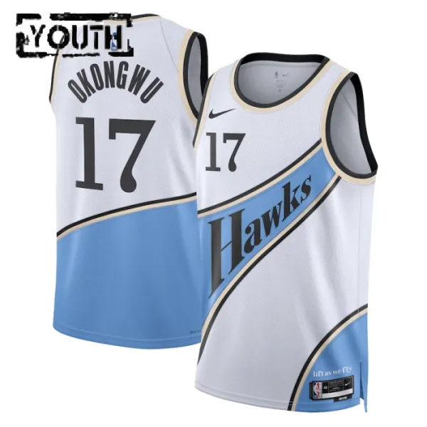 Nike Dječji Dres Atlanta Hawks onyeka Okongwu City Edition 2024/25 Swingman Bijela Nike Dječji Dres Atlanta Hawks onyeka Okongwu City Edition 2024/25 Swingman Bijela