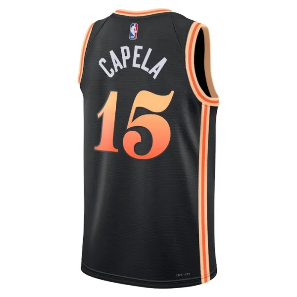 Nike Muški Dres Atlanta Hawks Clint Capela 15 City Edition 2022/23 Swingman Crna