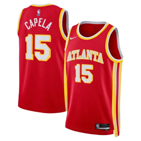 Nike Muški Dres Atlanta Hawks Clint Capela 15 Icon Edition Swingman Crvena Nike Muški Dres Atlanta Hawks Clint Capela 15 Icon Edition Swingman Crvena