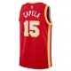 Nike Muški Dres Atlanta Hawks Clint Capela 15 Icon Edition Swingman Crvena