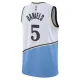Nike Muški Dres Atlanta Hawks dyson Daniels City Edition 2024/25 Swingman Bijela