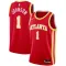 Nike Muški Dres Atlanta Hawks Jalen Johnson 1 Icon Edition Swingman Crvena