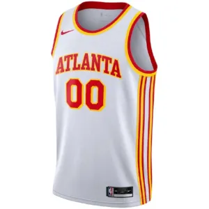 Nike Muški Dres Atlanta Hawks Personalizacija Association Edition Swingman Bijela
