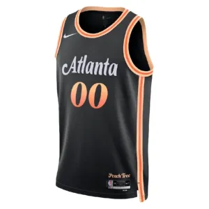 Nike Muški Dres Atlanta Hawks Personalizacija City Edition 2022/23 Swingman Crna