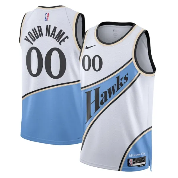 Nike Muški Dres Atlanta Hawks Personalizacija City Edition 2024/25 Swingman Bijela Nike Muški Dres Atlanta Hawks Personalizacija City Edition 2024/25 Swingman Bijela