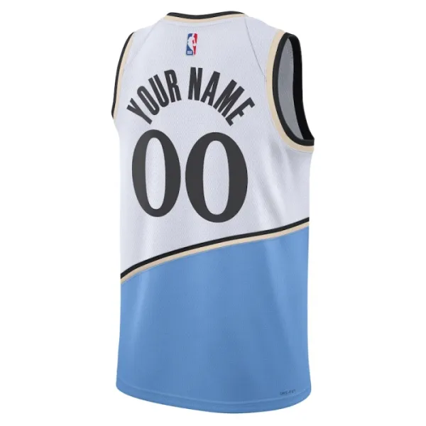 Nike Muški Dres Atlanta Hawks Personalizacija City Edition 2024/25 Swingman Bijela