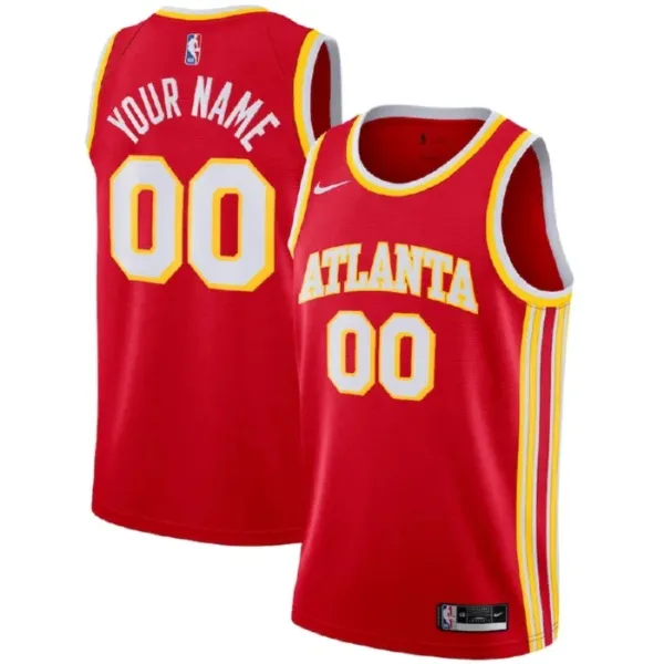 Nike Muški Dres Atlanta Hawks Personalizacija Icon Edition Swingman Crvena Nike Muški Dres Atlanta Hawks Personalizacija Icon Edition Swingman Crvena