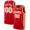 Nike Muški Dres Atlanta Hawks Personalizacija Icon Edition Swingman Crvena