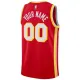 Nike Muški Dres Atlanta Hawks Personalizacija Icon Edition Swingman Crvena